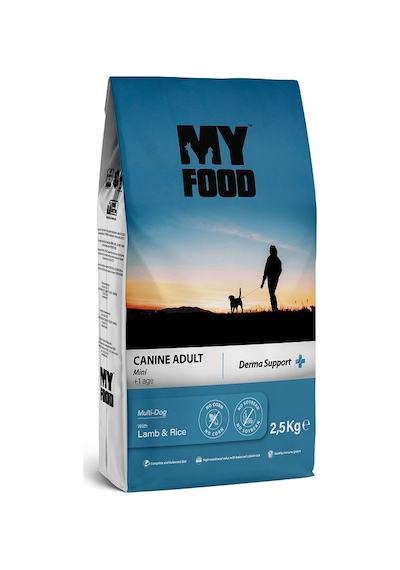 My Food Kuzulu ve Pirinçli Küçük Irk Yetişkin Köpek Maması 2500 G