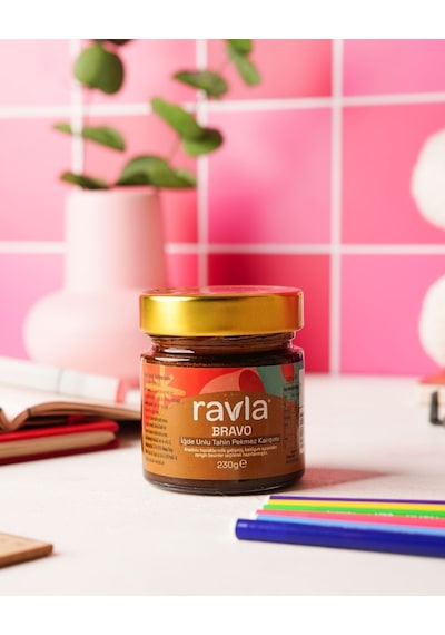 Ravla Bravo İğde Unlu Tahin Pekmez Karışımı - 230g