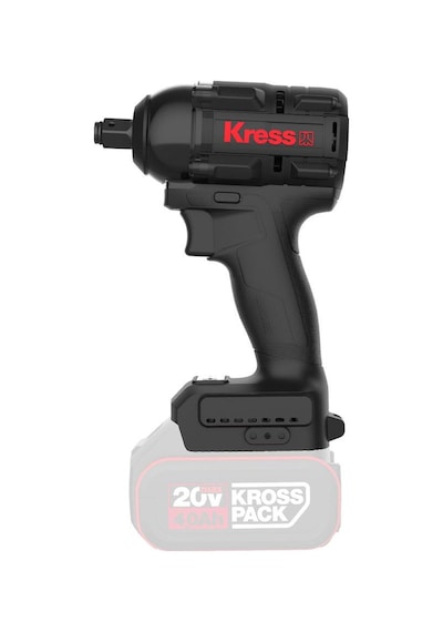 Kress KH275.91 20V 500NM Kömürsüz Profesyonel Şarjlı Somun Sıkma Makinesi
