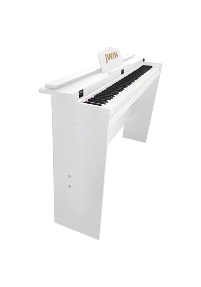 Jwin Sdp-92p Tuş Hassasiyetli 88 Tuşlu Kapaklı Dijital Piyano + Tabure Ve 3'lü Pedal - Beyaz