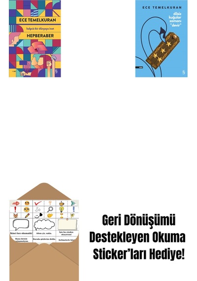 Hepberaber + Dilsiz Kuğular Zamanı Devir + Okuma Sticker'ları