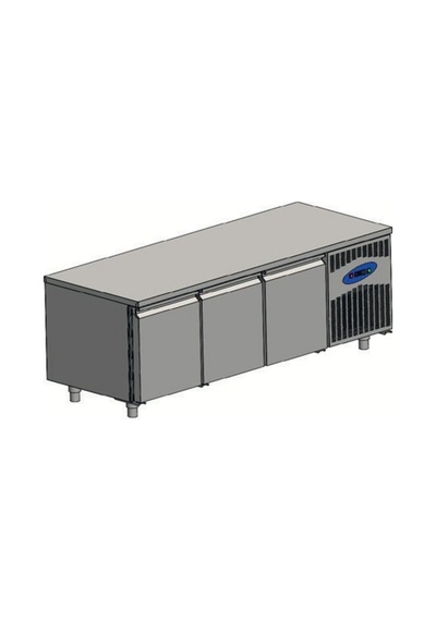 Karacasan Endüstriyel 430 Çelik Kaliteli 615 Lt 200 Cm Üç Kapılı Mangal Altı Kebap Dolabı