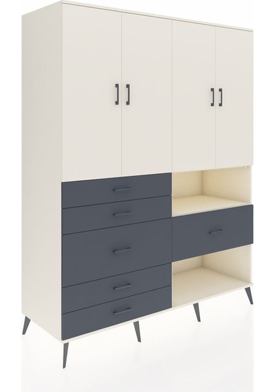 Kronos Gardrop 7 Raflı 6 Çekmeceli 4 Kapaklı 176x59x221 Aytaşı-aytaşı/antrasit Aytaşı/antrasit Kronos Gardrop 7 Raflı 6 Çekmeceli 4 Kapaklı 176x59x221 Aytaşı-aytaşı/antrasit Aytaşı/antrasit