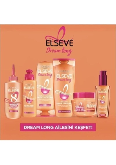 Dream Long Onarıcı Bakım Şampuanı 400ml 4'lü Set