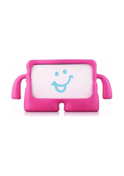 Caseonn Lenovo Tab M11 Kılıf Tutma Kollu Silikon Koyu Pembe Diğer