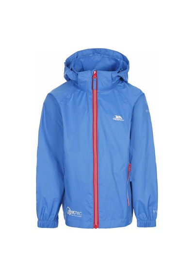 Trespass Qıkpac X - Unısex Kıds Packaway Jacket Tp75 Mavi Mavi