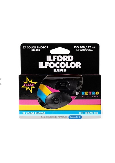 Ilford Ilfocolor Rapid Filmli Fotoğraf Makinesi
