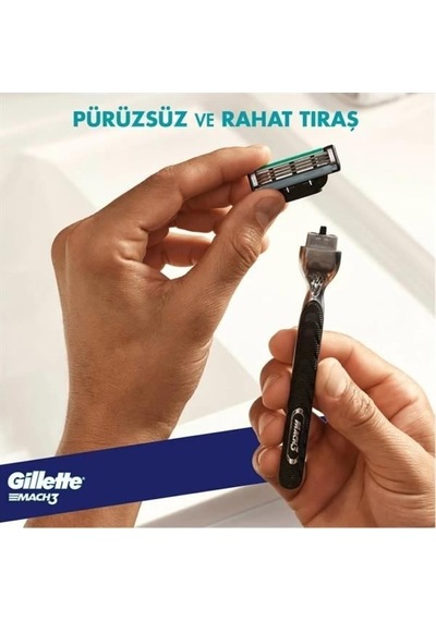 Gillette Mach3 Tıraş Bıçağı Yedeği 2'li