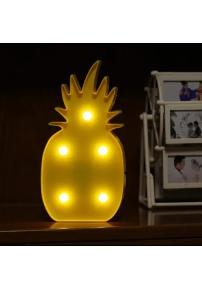 Led Işıklı Ananas Gece Lambası Belirtilmemiş