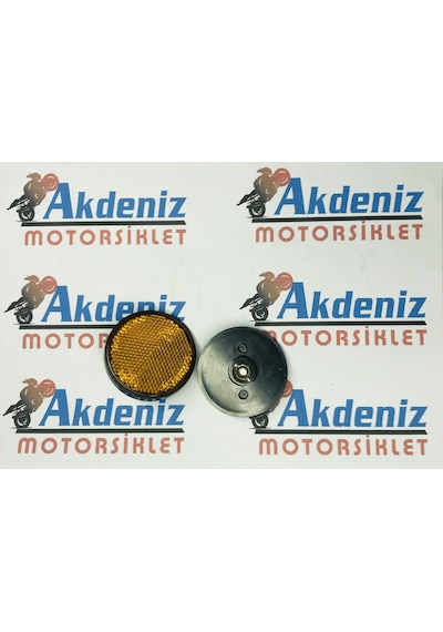 Motosiklet Reflektör Kedi Gözü 6mm Civatalı Takım