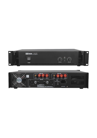 Bofmann Tp-1000stt 2x500w Hat Trafolu Stereo Power Amfi 100v Profesyonel Ses Sistemi Anfi