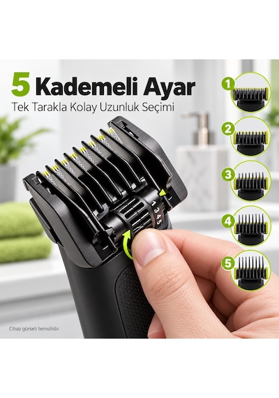 Philips Oneblade Qp1424, Qp2724 Ve Qp2824 Modelleriyle Uyumlu Olarak Hazırlanan 3 Lü Bakım Seti
