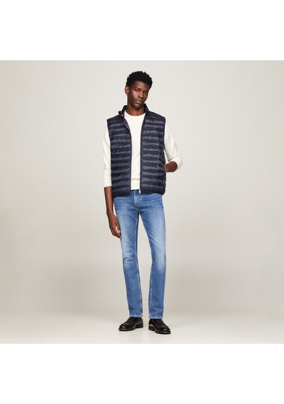 Tommy Hilfiger Erkek Mavi Mont
