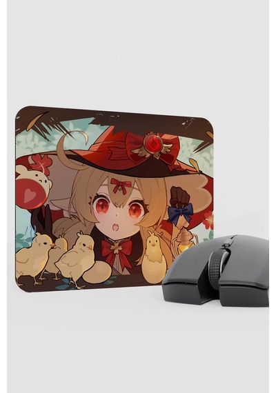 Klee Genshin Impact Anime Gacha V5 - 22x18 Gaming Mouse Pad Fare Altlığı