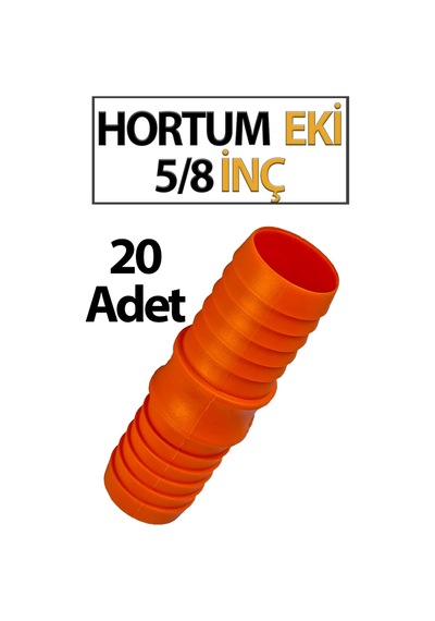 5/8'lik Hortum Eki 20 Adet