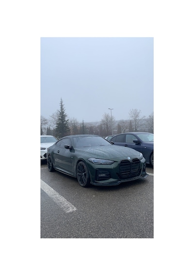 Bmw 4 Serisi G22 Yan Marşpiyel Gövde Eki Seti Sağ-sol Parlak Si Yah Pi Ano Black