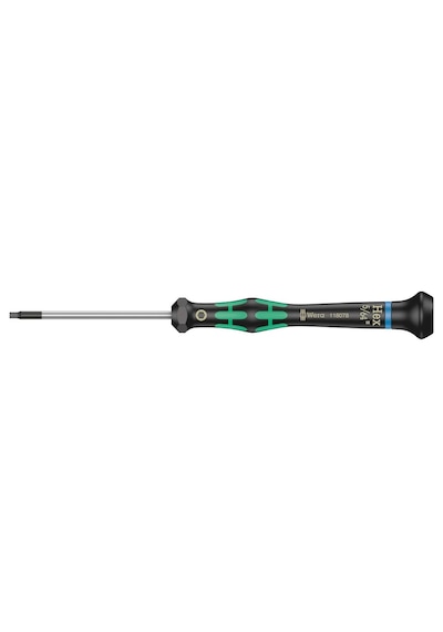 Wera 2054 Elektronikçi Altıgen Tornavida, 5/64" X 60 Mm