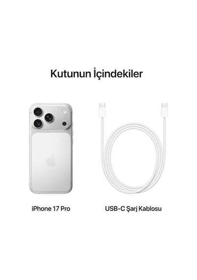 Apple iPhone 17 Pro 256 GB (Apple Türkiye Garantili)