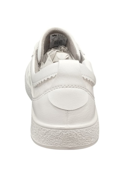 Kadın Sneaker Spor Ayakkabı Desenli Günlük Rahat Poli Taban 2 Cm Topuk Flet 35z Beyaz
