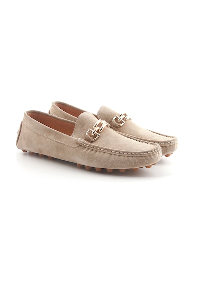 Biscuit Süet Oxford Klasik Erkek Tz-13804 John May Bisküit Süet Açık Kahverengi