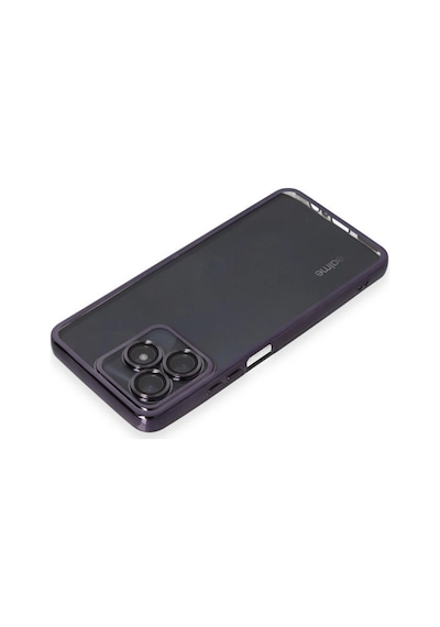 Realme C53 Kılıf Razer Lensli Silikon - Mor -
