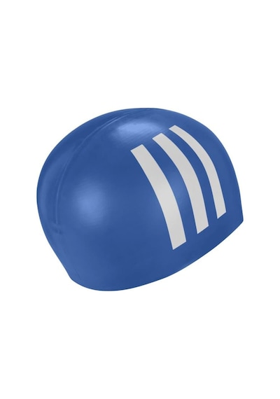 Adidas 3-stripes Swim Cap Kids - Royal Blue/white Çocuk Bonesi Ia8304 Mavi