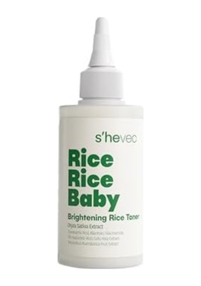 She Vec Rice Rice Baby Aydınlatıcı Pirinç Tonik %100 Vegan