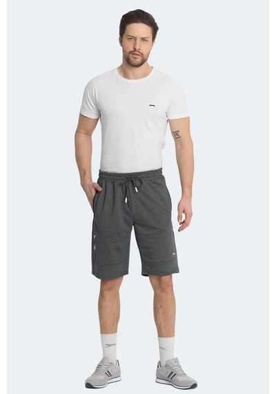 Slazenger Nasım 2 Li Set Erkek Şort Lacivert - Koyu Gri