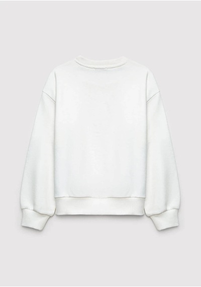 Mavi Lola Bunny Baskılı Ekru Kız Çocuk Sweatshirt M7s10213-70057