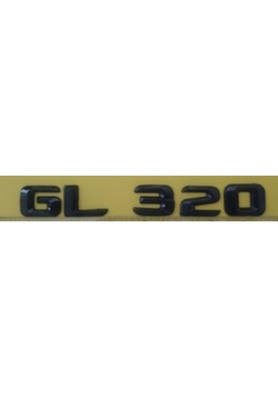 Mercedes Uyumlu Yazı Gl 320 Siyah