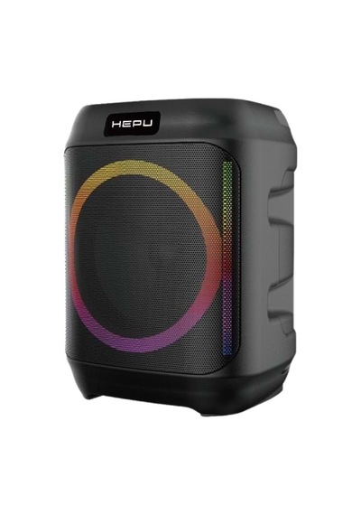 Hepu Hp-984 Taşınabilir Bluetooth Hoparlör 6.5 Hoparlör, 10w Güç, Rgb Işık, Tws Destekli