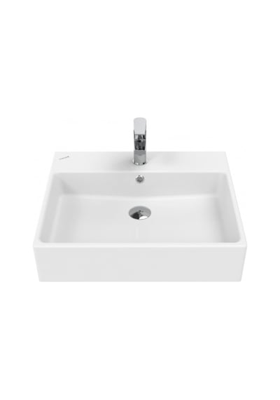Creavit Nx260 Next Tezgah Üzeri Kare Delikli Lavabo 60 x 50 CM