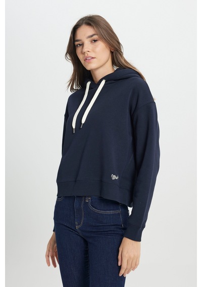 Regular Fit Normal Kesim Kapüşonlu İçi Polarlı Lacivert Sweatshirt W242761A76 Çok Renkli Regular Fit Normal Kesim Kapüşonlu İçi Polarlı Lacivert Sweatshirt W242761A76 Çok Renkli