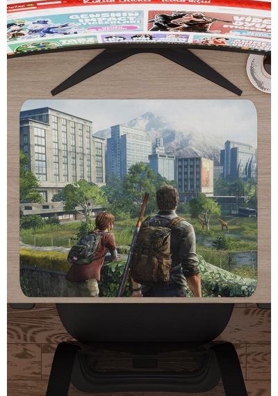The Last Of Us Kaymaz Dikişli Kauçuk Oyuncu Mousepad V5 - 48x40 Xl Gaming Mouse Pad Fare Altlığı