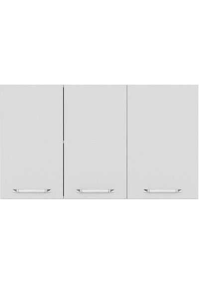 Minar 125 Cm Mutfak Dolabı Beyaz 125-b1-üst Modül