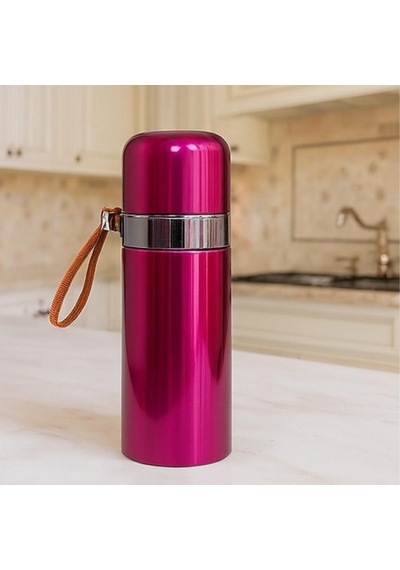 500 Ml Pembe Paslanmaz Çelik Termos Çift Katmanlı Vakumlu, 24 Cm, Isı Yalıtımlı Sızdırmaz Seyahat Ve Ofis Matara Çok Renkli 500 Ml Pembe Paslanmaz Çelik Termos Çift Katmanlı Vakumlu, 24 Cm, Isı Yalıtımlı Sızdırmaz Seyahat Ve Ofis Matara Çok Renkli