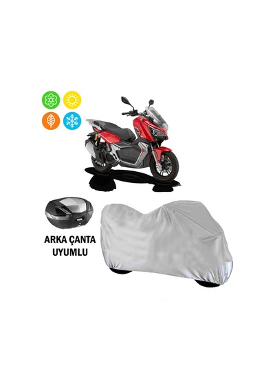 Rks Reale 125 Branda Motosiklet Brandası Arka Çanta Uyumlu
