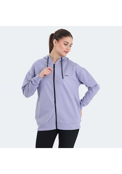 Slazenger KATHLEENA IN Kadın Sweatshirt Mor