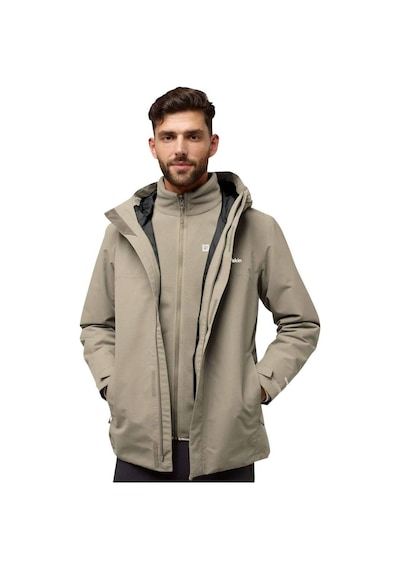 Jack Wolfskin Altenberg 3in1 Erkek Outdoor Mont A61864 Linen