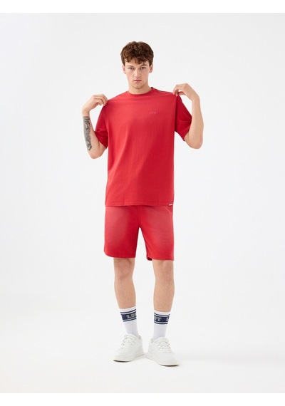 Relax Fit Erkek Tshirt K.kol Turuncu