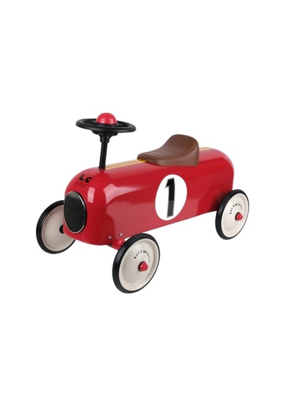 Vintage Minik Klasik Arabam Kırmızı Metal Gövde Sessiz Tekerlekli Çocuk Sürme Oyuncak Araba Çok Renkli