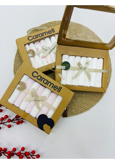 Caramell 7lı Agız Sılme Mendılı 3 Paket Mö254
