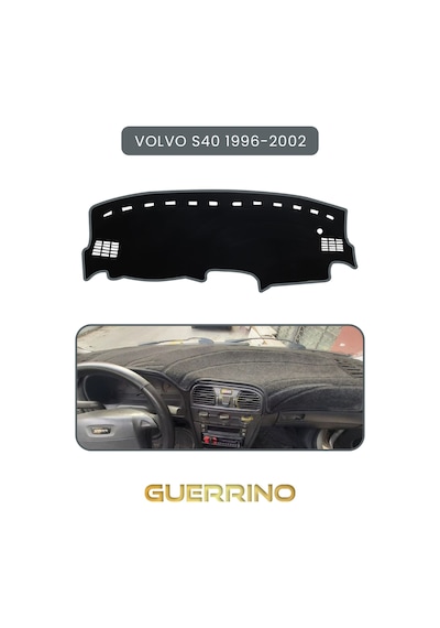 Volvo S40 1996-2002 Torpido Koruma Halısı Gri Kenar