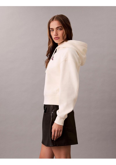 Calvin Klein Uzun Kollu Kısa Grafikli Kapüşonlu Kadın Beyaz Sweatshirt Lv047e208g-yat-12761 Beyaz Calvin Klein Uzun Kollu Kısa Grafikli Kapüşonlu Kadın Beyaz Sweatshirt Lv047e208g-yat-12761 Beyaz