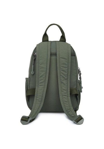 Smart Bags Mikro Poly Kumaş Küçük Boy Kadın Sırt Çantası 3334 Haki