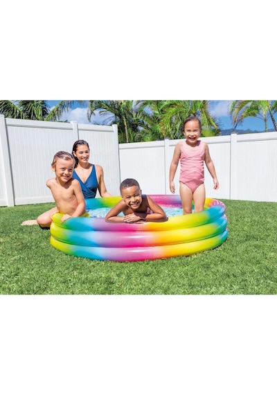 Ih58439 Rengarenk Desenli Havuz 147X33 Cm -Intex