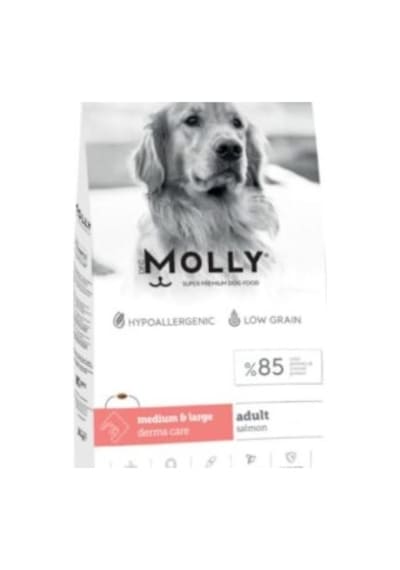 Molly Medium Large Adult Somonlu Yetişkin Köpek Maması 2 KG