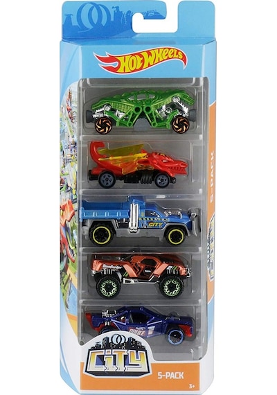 Hot Wheels 5'li Araba Seti 5li Araba Hotwheels 5 mattel 1806