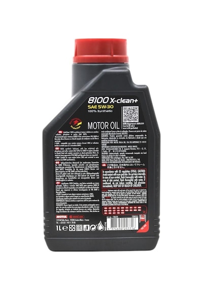 Motul 8100 X-Clean+ C3 5W-30 Motor Yağı 2 x 1 L