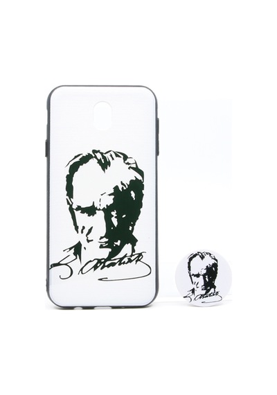 Nettech Samsung Galaxy J730 J7 Pro Uyumlu Desenli Popsocket Seri